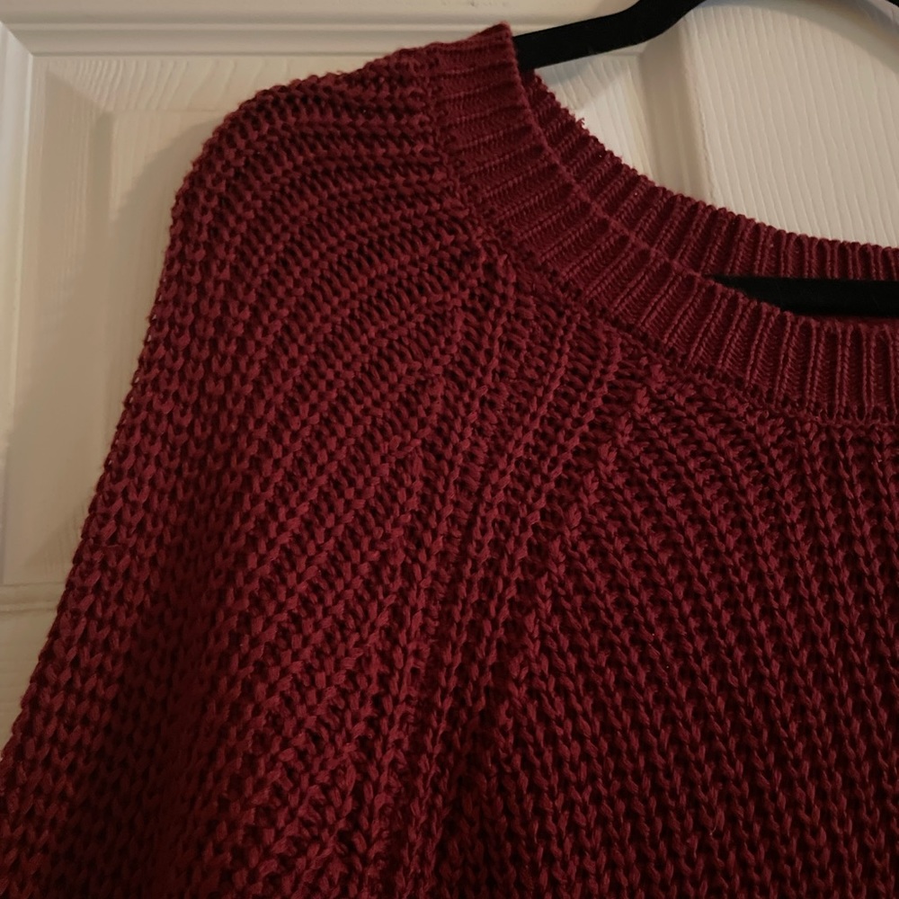 Deep Red Sweater - Picture 2 of 3